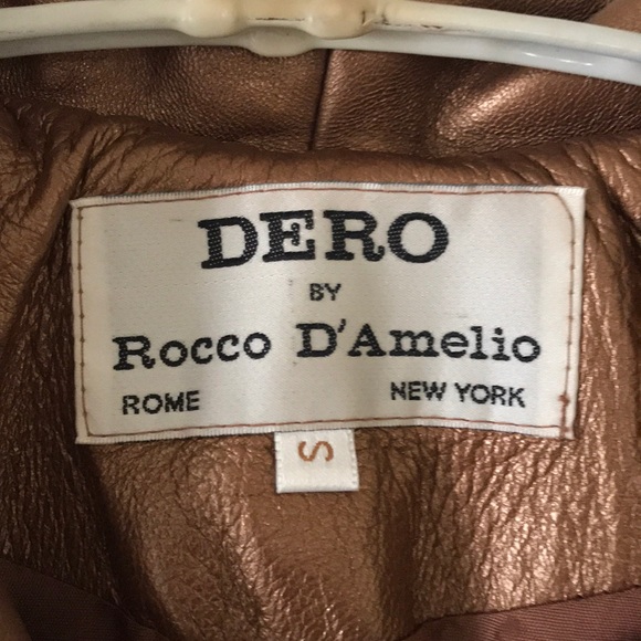 Dero by Rocco D’Amelio leather swing coat - Picture 2 of 3